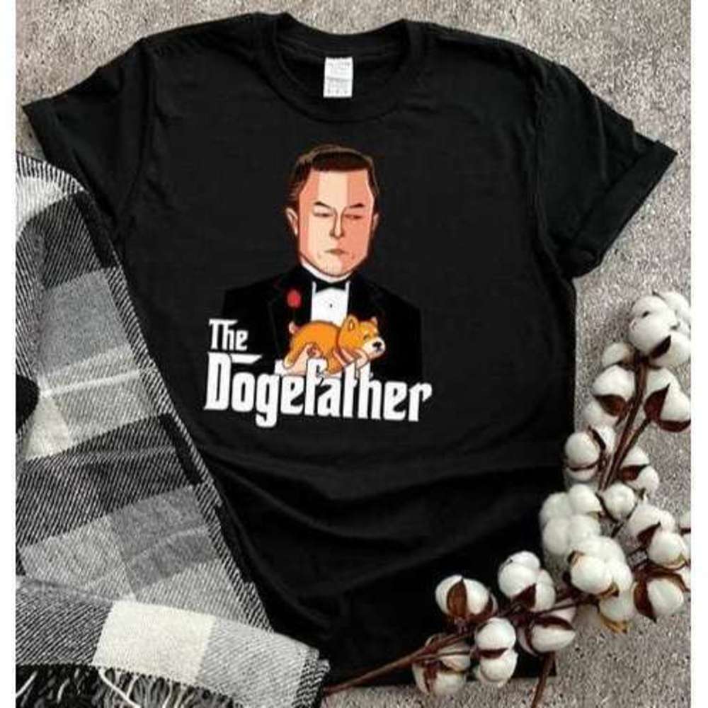 The Dogefather Funny Dog Parody Meme Graphic T-Shirt